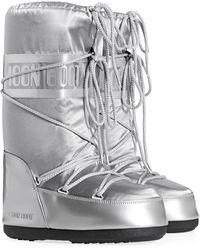 Moon Boot Glance Boots - Metallic