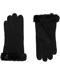 Totême Kaschmir Toteme Handschuhe aus Kaschmir in Schwarz Damen Accessoires Handschuhe 