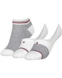 Tommy Hilfiger Mixed Silhouette Giftbox 3pack Fashion Socks - White