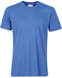 COLORFUL STANDARD Classic Organic Short Sleeve T-shirt - Blue