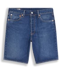 Levi's Pantaloncini 501 Hemmed - Blu