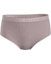 Tommy Hilfiger High Waist Bikini 1 Onderbroek - Grijs