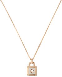 Kate Spade - Enamel Mini Pendant Necklace - Lyst