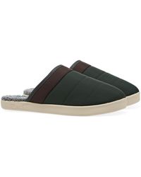 TOMS Mannen Leren Slippers Trlv lite 43 - Schoenen.nl