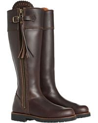 Penelope Chilvers Tassel Standard Boots - Brown