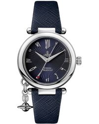 Vivienne Westwood Orb Heart Horloge - Blauw