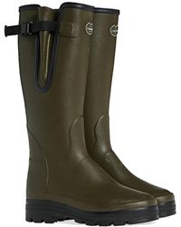 Le Chameau Vierzonord Neoprene Lined Wellington Boots - Grey