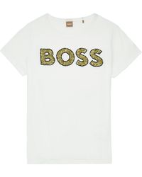 BOSS by HUGO BOSS T-shirts for Women | Online Sale up to 69% off | Lyst