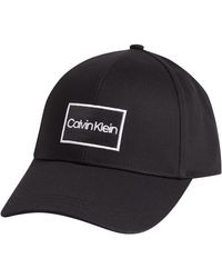 Calvin Klein Organza Patch Cap - Zwart