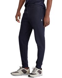 Polo Ralph Lauren Double Knit Jogging Trousers - Blue