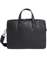 Calvin Klein Must Laptop Briefcase - Schwarz
