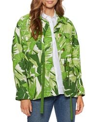 GANT Garment Dyed Field Jacket in Green | Lyst