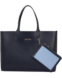Tommy Hilfiger Iconic Tommy Tote Signature Desert Sky 