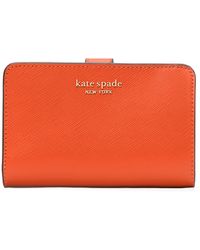 Kate Spade Spencer Saffiano Leather Compact Tasje - Meerkleurig