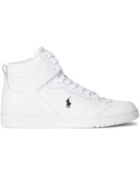 Polo Ralph Lauren High-top Sneakers - Wit
