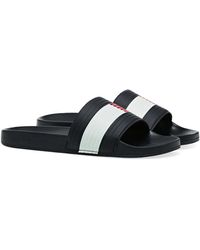 mens tommy sliders