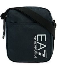 EA7 Pouch Messenger Bag - Black