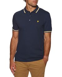 Navy All Sizes Lyle & Scott Vintage Double Tipped Mens T-shirt Polo Shirt Navy All Sizes Lyle & Scott Vintage Double Tipped Mens T-shirt Polo Shirt