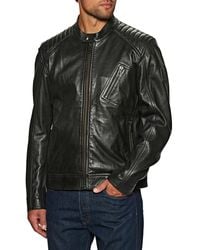Belstaff Leather Jacket V Racer 2.0 - Nero