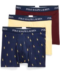 Polo Ralph Lauren 3 Pack Boxershorts - Blauw