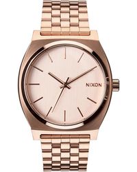 Nixon Time Teller Horloge - Roze