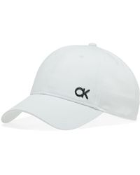 Calvin Klein Ck Outlined Kappe - Weiß