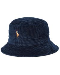Polo Ralph Lauren Loft Bucket Hut - Blau