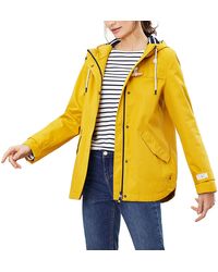 Joules Coast Waterproof Jacket - Yellow