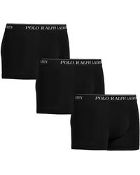Polo Ralph Lauren 3-pack Boxershorts - Zwart