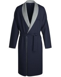 BOSS by HUGO BOSS Limited Robe Dressing Gown - Blauw