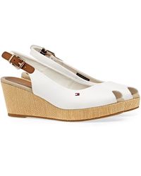 Tommy Hilfiger Wedge sandals for Women - Up to 60% off at Lyst.com