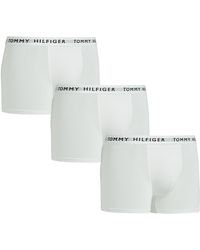 Tommy Hilfiger 3 Pack Core Recycled Essentials Trunk Boxershorts - Wit