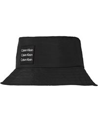 Calvin Klein Cappello Bucket Hat - Nero