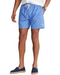 Polo Ralph Lauren Pantaloncini da Bagno Recycled Traveler - Blu