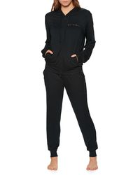 Emporio Armani Knitted Tracksuit - Black
