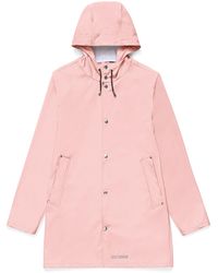 Stutterheim Stockholm Raincoat Jacket - Pink
