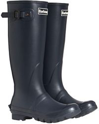 Barbour Blyth Wellington Boots Navy in Blue | Lyst UK