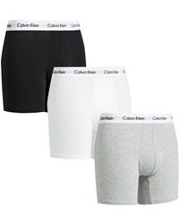 Calvin Klein Core 3 Pack Boxershorts - Grijs