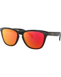 Oakley Frogskins Sunglasses - Red