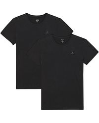 GANT The Original LS T-Shirt Camiseta para Hombre