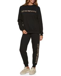 Emporio Armani Track pants and sweatpants for Women | Online Sale up to 60%  off | Lyst
