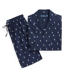 Polo Ralph Lauren Sleep Set Pyjama - Blauw