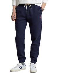 Pantalon de jogging matelassé Polo Ralph Lauren pour homme en coloris Bleu Homme Vêtements Articles de sport et dentraînement Pantalons de survêtement 