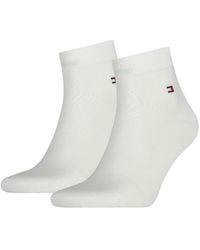 Tommy Hilfiger Quarter 2 Pack Fashion Socks - White