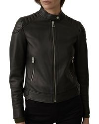 Belstaff 2.0 Mollison Leather Jacket - Black