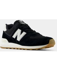 New Balance - 574 Suede Trainers - Lyst