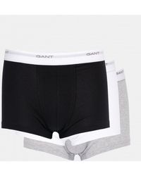 GANT - 3-Pack Core Trunks With Logo Waistband - Lyst