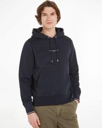 Tommy Hilfiger - Tommy Logo Tipped Hoodie - Lyst