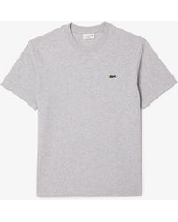 Lacoste - Classic Fit Cotton Jersey T-Shirt - Lyst