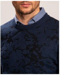 calvin klein navy jumper
